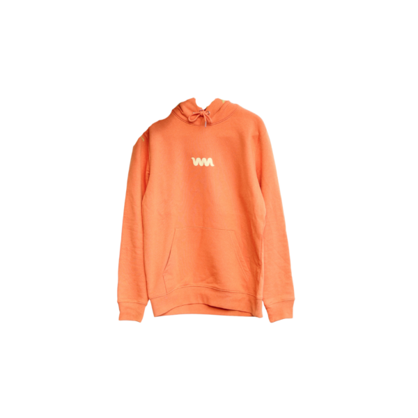 Hoodie orange/limegrønn (followme)